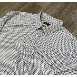 UNTUCKit Beaumont Shirt Men's 3XL Plaid Long Sleeve Button Stretch Performance